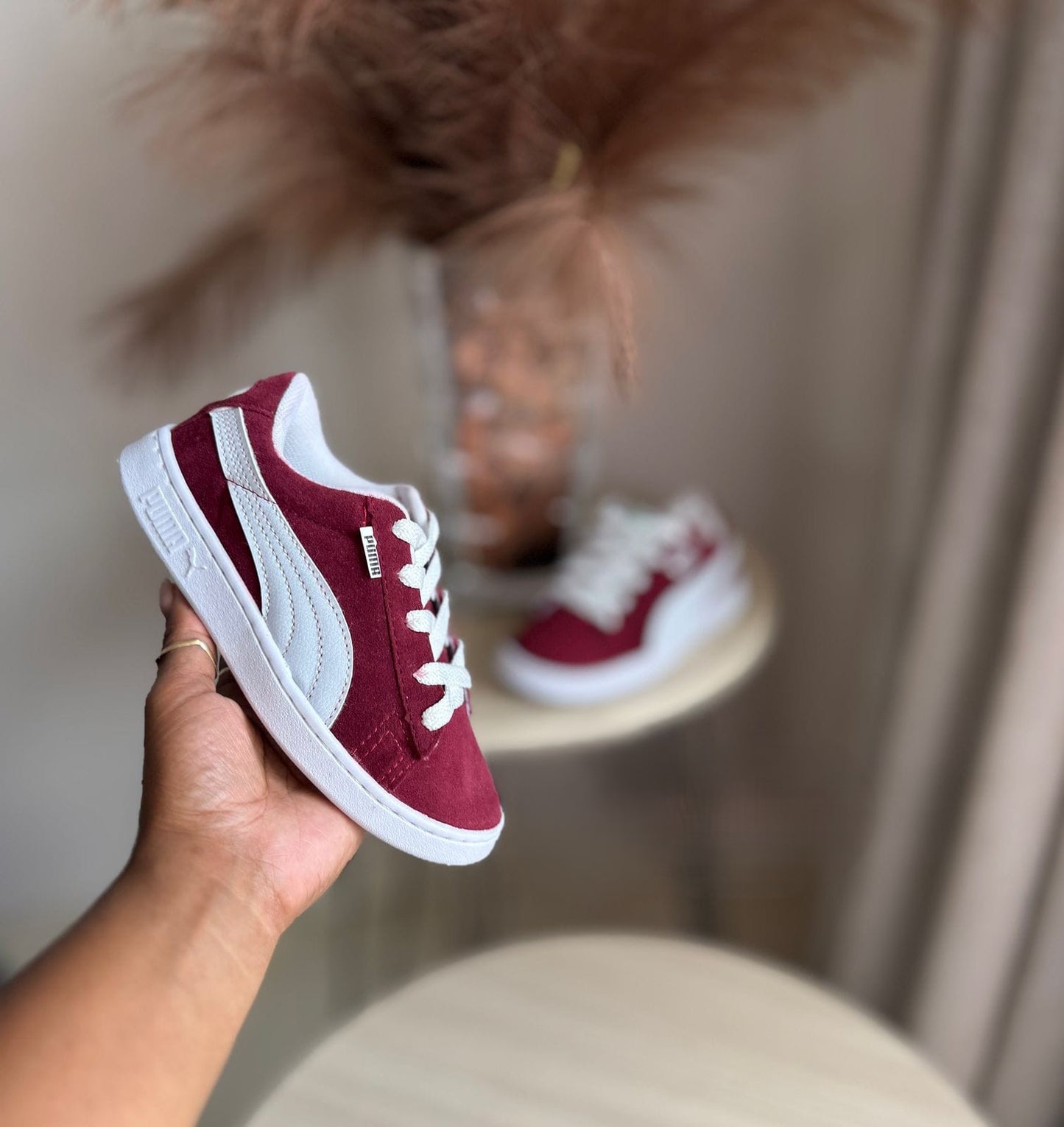 Puma Suede - Bordo/Blanco