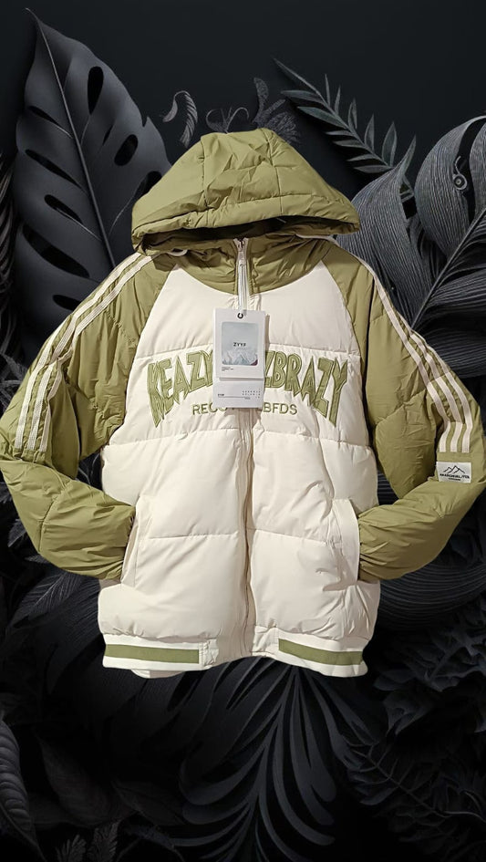 Campera Importada  - Blanco/Verde