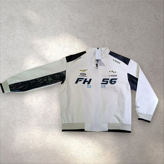 Campera Importada Moto - Blanco