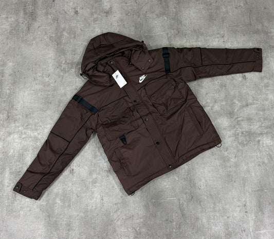 Campera Nike Con Capucha - Chocolate