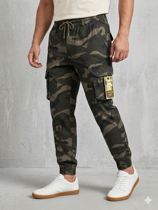 Pantalon Cargo  - Camuflado Claro
